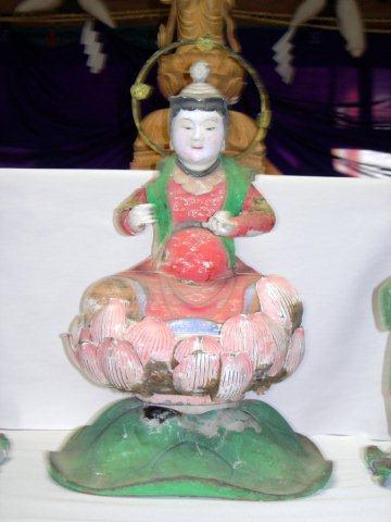  宇賀弁才天 二臂坐像